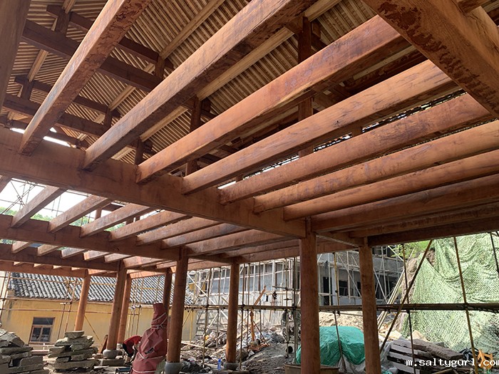 中国古建筑四合院风格设计建造的别墅