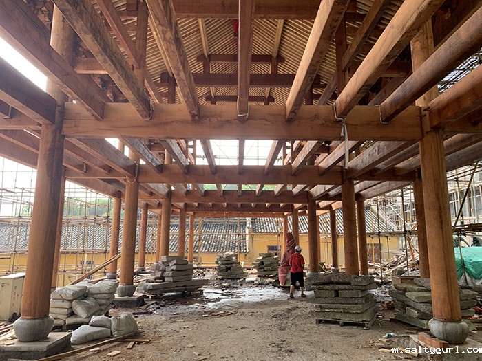 仿古建筑屋面琉璃瓦施工工艺