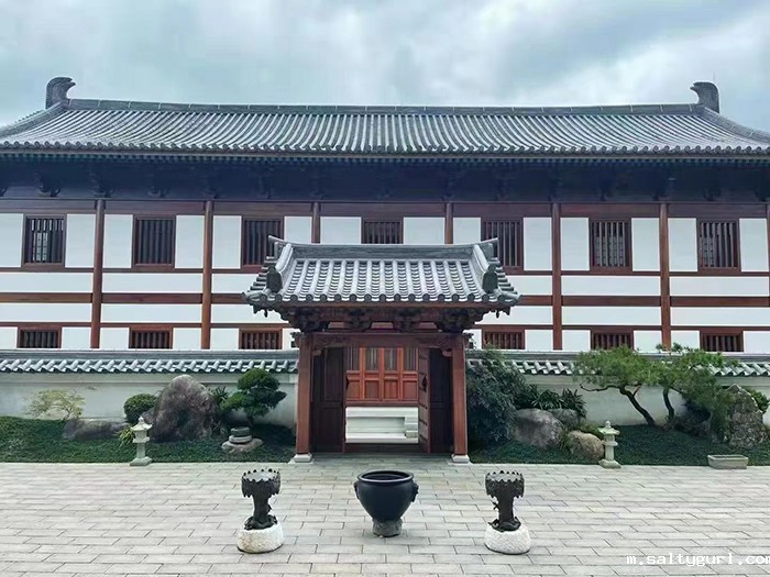 现代寺庙建筑规划设计方案水月禅寺