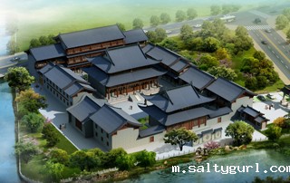 法王禅寺建筑规划施工图纸设计